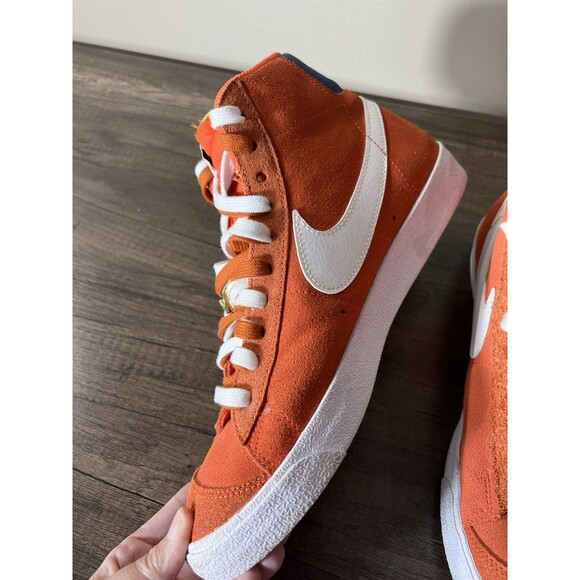 Nike Blazer 77 Mid First Use Sneakers Men 10 Orange Retro Athleisure DC3433-800 main image 11